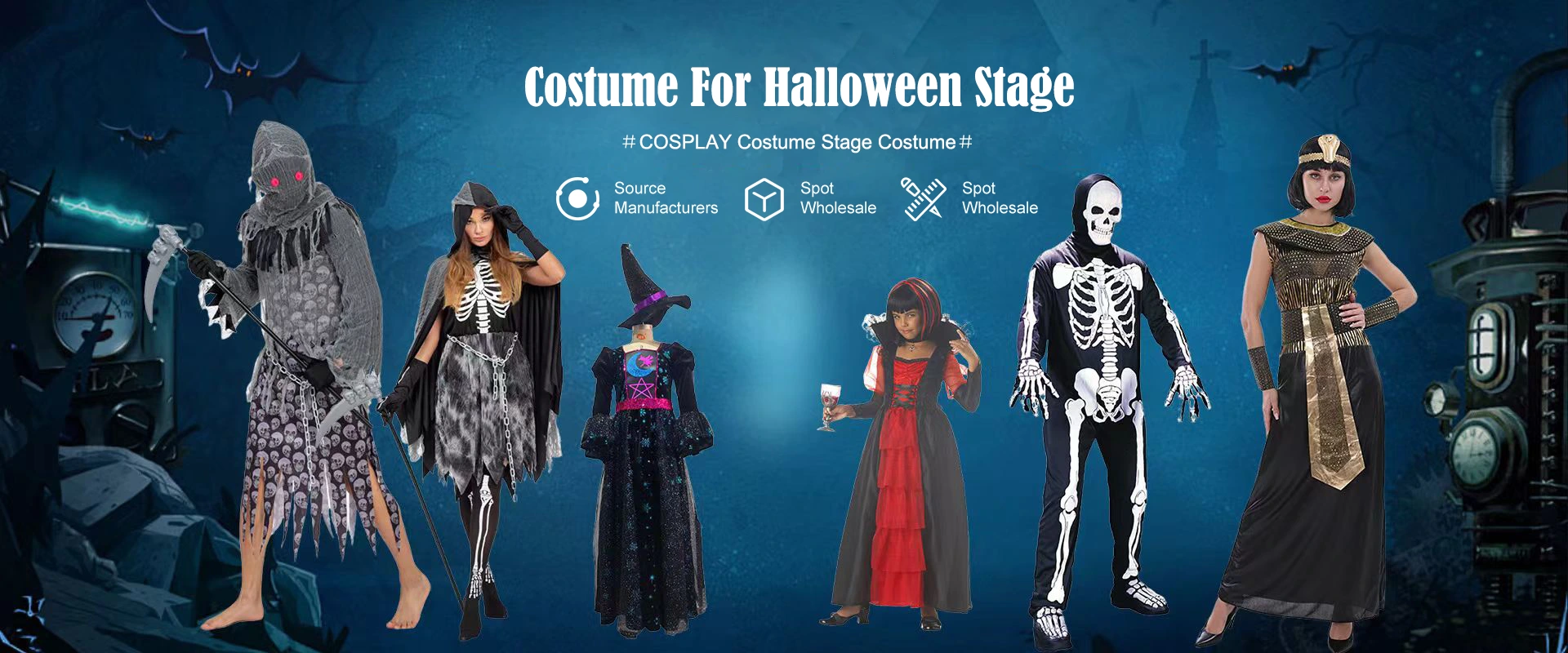 Nhà cung cấp trang phục Halloween